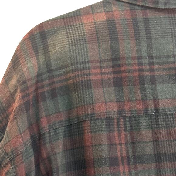 Henrik Visbkov "The Human Laundry Service" plaid snap button avant garde shirt L - Picture 8 of 8